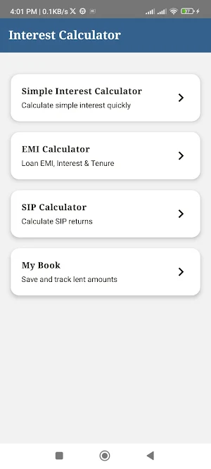 Interest Calculator Screenshot 0