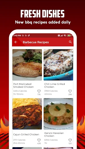 Barbecue Grill Recipes Screenshot 2