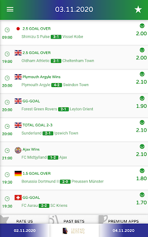 Alex Ferguso LEGEND Betting Tips Screenshot 2