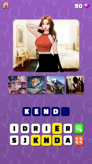 Sexy quiz girls: 4pics 1word Screenshot 3