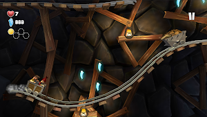 Mine Cart Mountain - 2.5d Platformer Adventure Screenshot 0