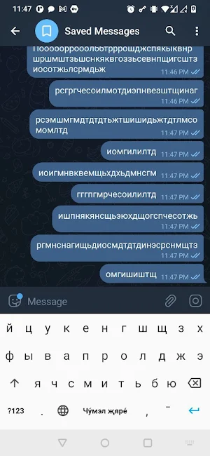Selkup Keyboard Screenshot 3