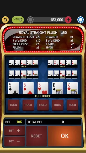 World Video Poker King Screenshot 0