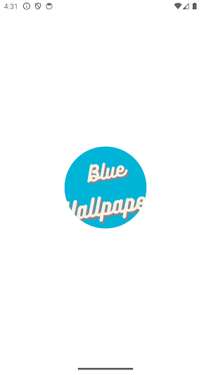 Blue Wallpaper Screenshot 0