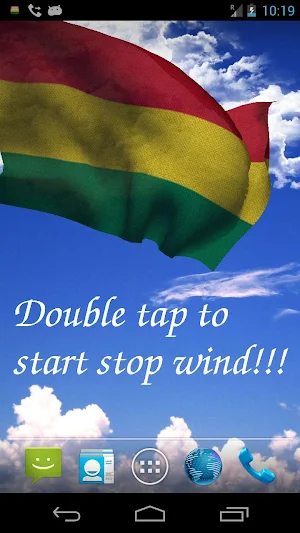 Bolivia Flag Live Wallpaper Screenshot 0
