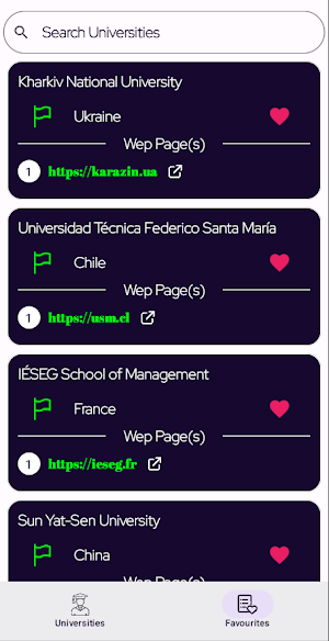 World Universities Screenshot 1