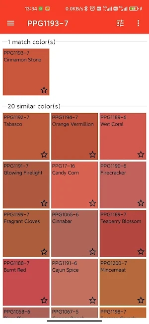 Glidden Paint Colors Screenshot 3