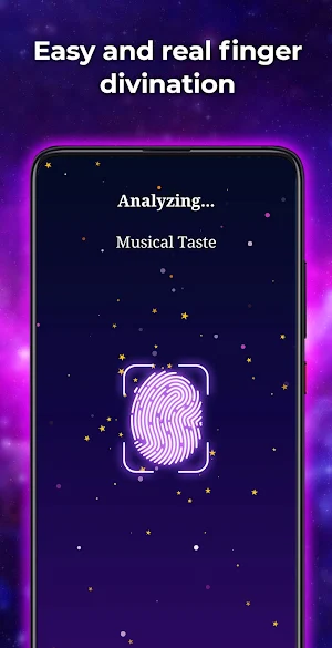 Divination by Finger Scan Screenshot 1