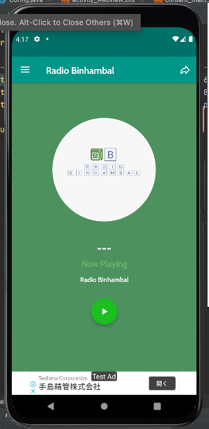 Radio Binhambal screenshot 4