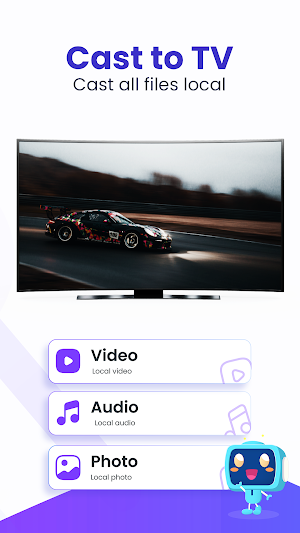 Cast to Chromecast, Android TV Screenshot 1