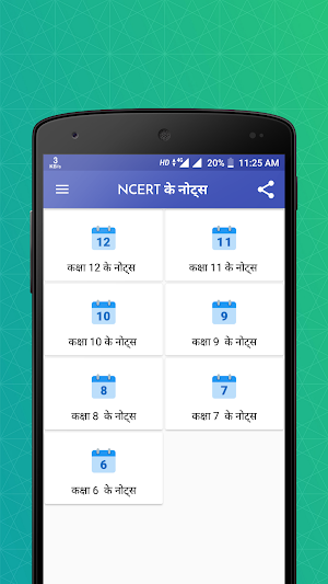 NCERT Notes in Hindi 6 to 12 Screenshot 0