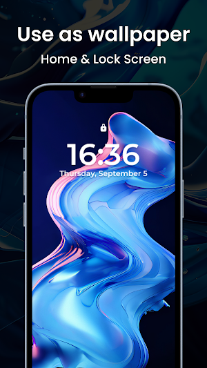 Magic Fluid Live Wallpapers 5D Screenshot 0