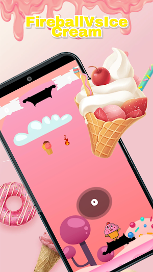 Fireball  VsIce Cream Screenshot 3