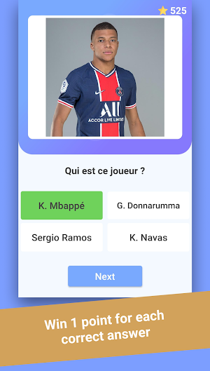 Quiz Soccer - Guess the name Screenshot 2