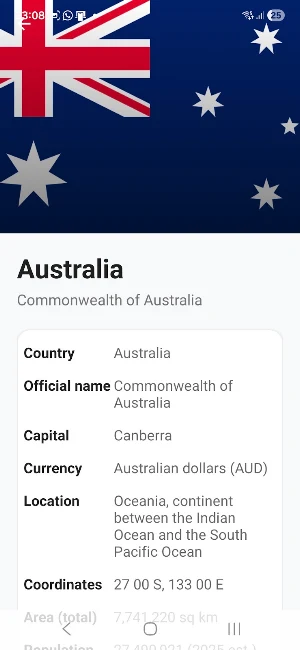 World Explorer: Flag Quiz Screenshot 2