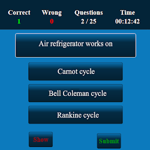 Air Conditioning and Refrigeration MCQ Screenshot 2