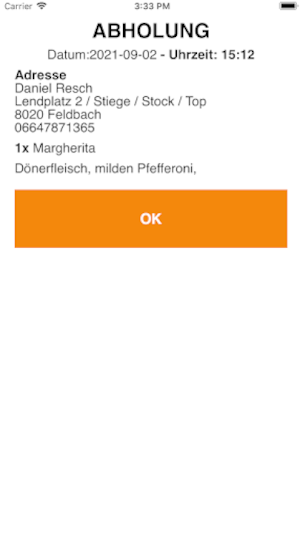 AppJHDesign - Verwaltung Screenshot 1