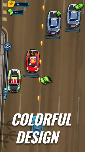 Road Rage - Car Shooter Screenshot 1