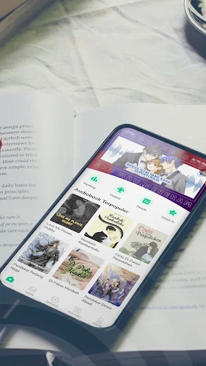 AudioToon -  Gratis Dengar Audiobook Indonesia Screenshot 1