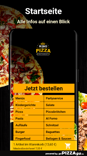 King of Pizza Herne Screenshot 1