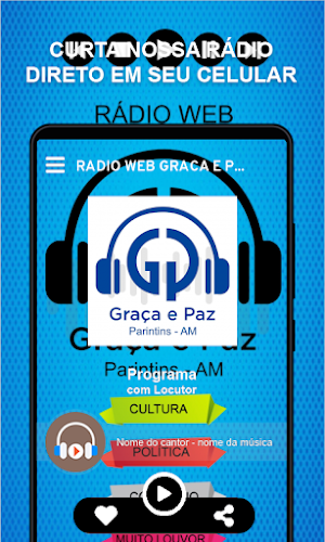 Rádio web Graça e Paz Screenshot 0