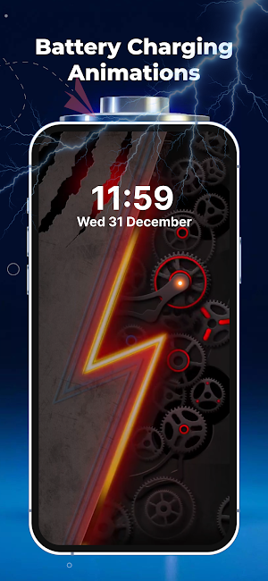 4k Battery Charging Animations Screenshot 3