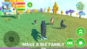 🐺 Wolf Simulator: Wild Animals 3D Family Game Screenshot 2