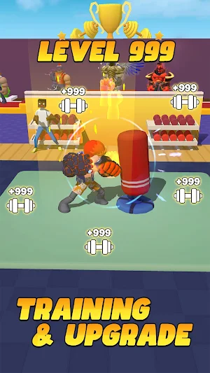 Gym Super: Clicker Hero Screenshot 1