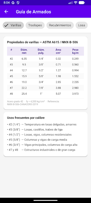 Concrete Calculator Screenshot 0