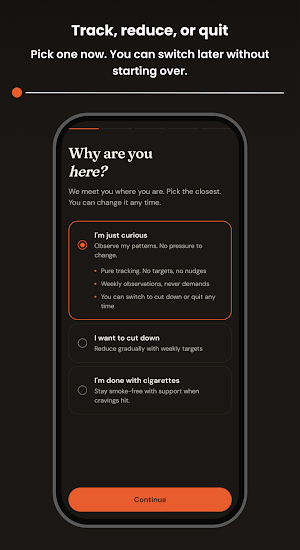 Sutts: Cigarette Tracker AI Screenshot 0