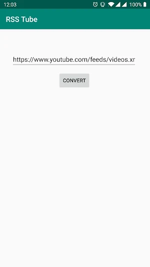 RssTube Screenshot 0