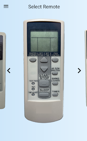 AC Remote For Fujitsu General Screenshot 1