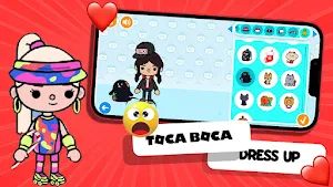 Toca Boca Barby Dress up image Screenshot 3