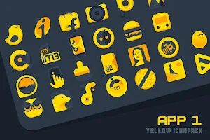 Atom Yellow IconPack Screenshot 2
