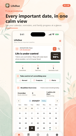LifeDue Screenshot 0