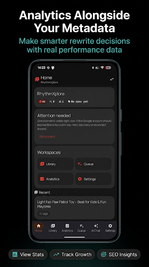 Meta Spark: YouTube SEO AI Screenshot 2