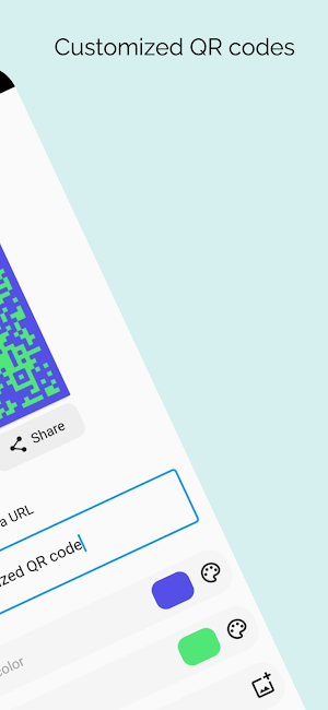 QR Code Reader and Generator Screenshot 1
