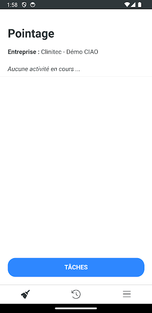 Integrix® Pointage - CIaO Screenshot 2