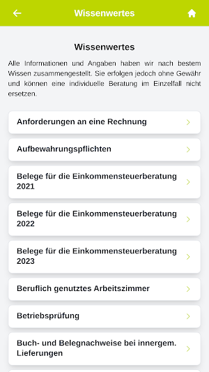 SteuerBerater Markus Schmetz Screenshot 2
