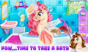 My Little Unicorn Care and Makeup - Pet Pony Care Screenshot 1