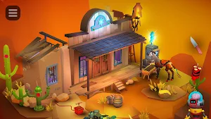 Tiny Robots: Portal Escape Screenshot 0