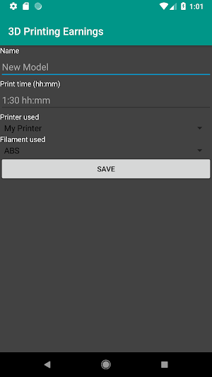 3D Printing Earnings Screenshot 2