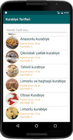 İnternetsiz Kurabiye Tarifleri Screenshot 2