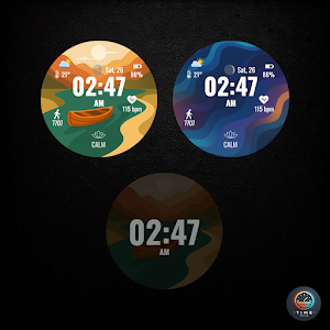 Silk Fold Watch Face Screenshot 2