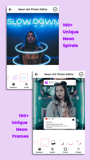 Neon Photo Editor - Neon Art Effects Screenshot 2