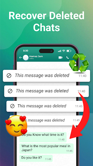 WAM Recovery: Deleted Messages Screenshot 1