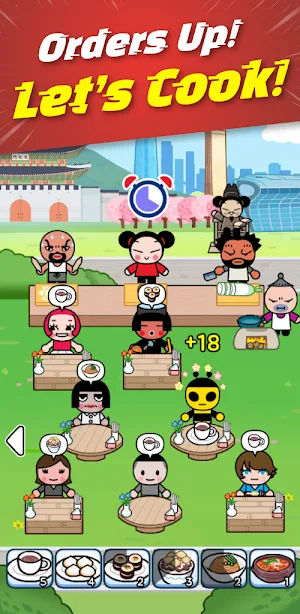 Pucca, Let's Cook! : Food Truck World Tour Screenshot 1