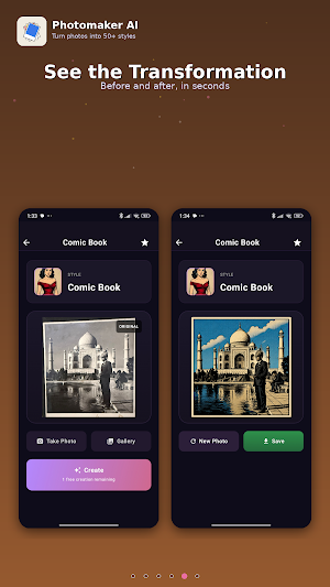 AI Photo to Anime, Cartoon, 3D Screenshot 2