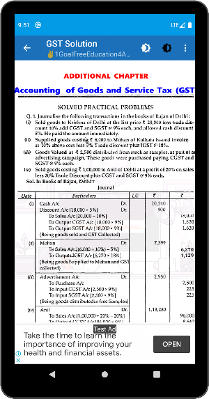 Account Class-11 Solutions (TS Grewal) 2020 Screenshot 3
