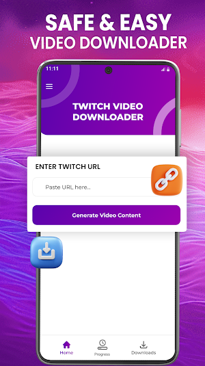 Video Downloader for Twitch Screenshot 1